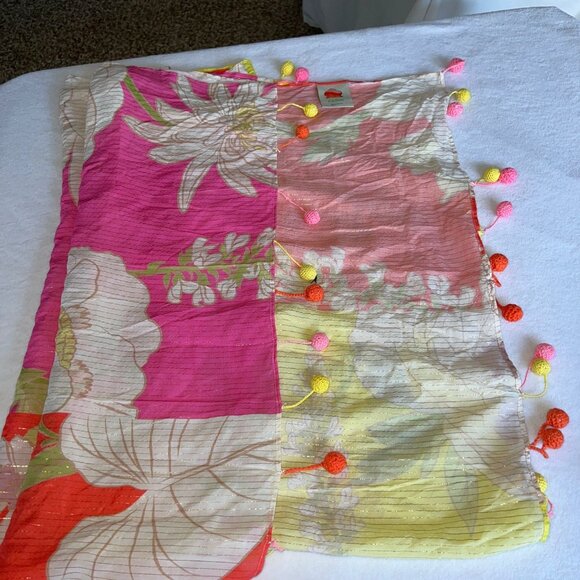 FARM Rio Neon Garden Sarong – Multicolor Swim Cover-Up – One Size - Picture 5 of 12